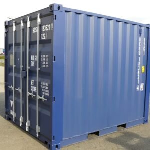 Container da 10x8 piedi One Trip (blu)