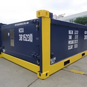 Container open top a mezza altezza DNV 2.7-1 da 10 piedi