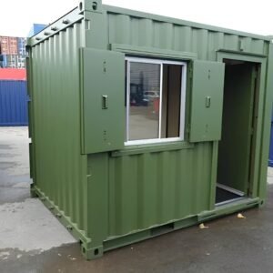 Container ufficio personalizzato 10x8 piedi in acciaio Corten resistente alla ruggine