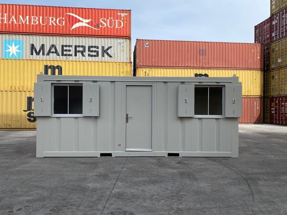 Container ufficio open space da 20 piedi