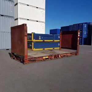 Container usato flat rack 20x8 piedi
