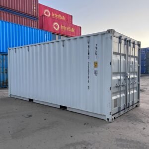 Container da 20 piedi one-trip (bianco)