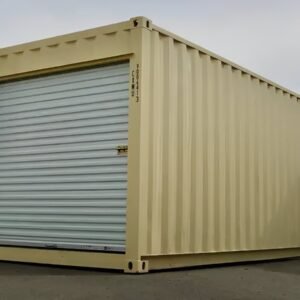 Container di stoccaggio da 24 piedi con porta a saracinesca