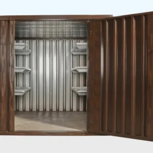 Container di Stoccaggio Flat Pack Effetto Legno 2x2,1 m