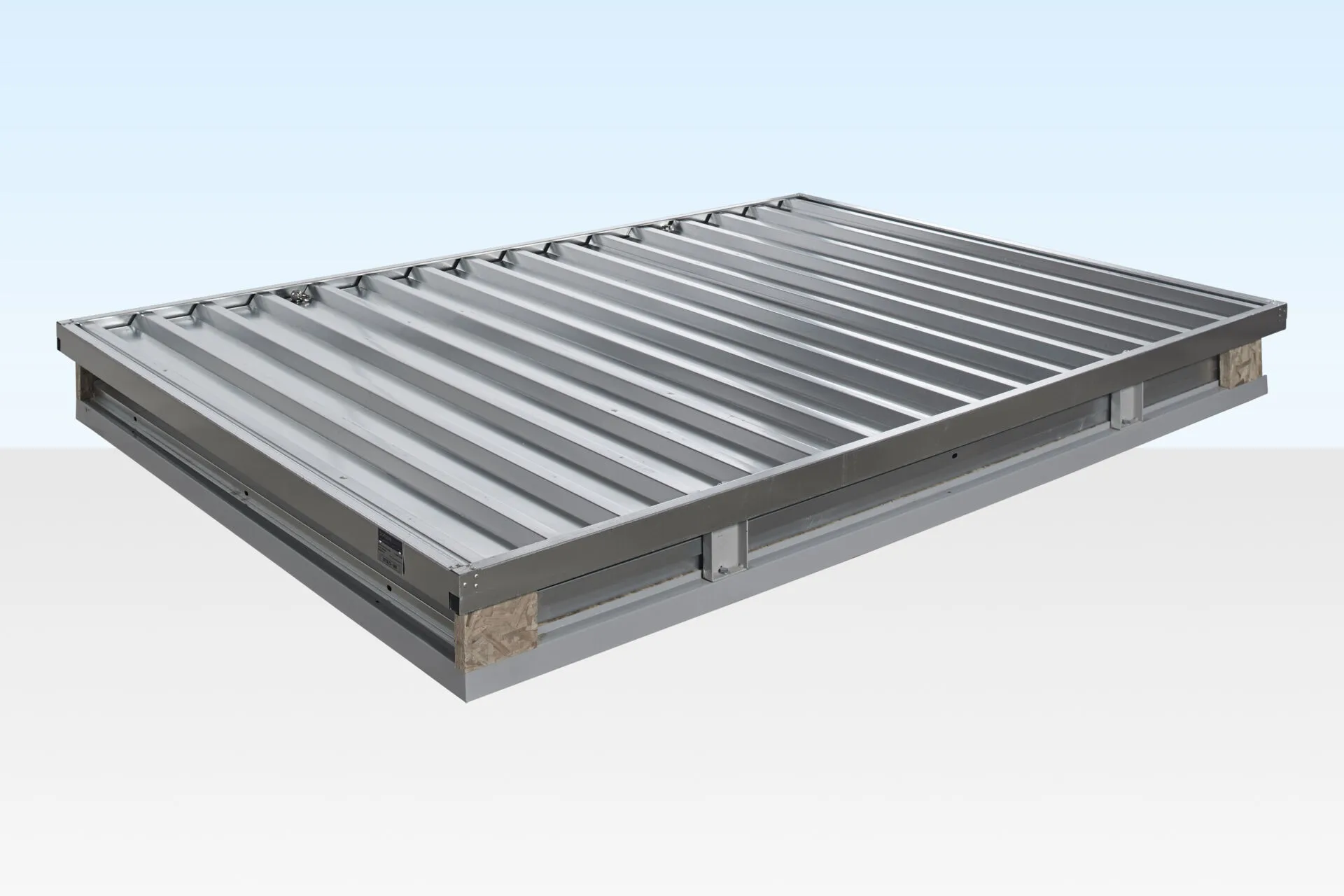 Container di stoccaggio pieghevole 3m x 2,1m - zincato