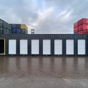 Container multistore High Cube da 40 piedi - 7 vani self-storage