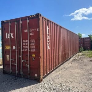 Container High Cube da 40 piedi - solido e spazioso