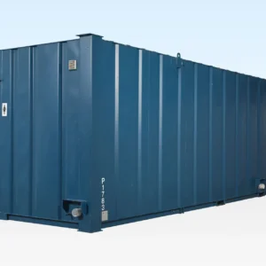Cabina bagno in acciaio 6+1 con cabina WC accessibile e doppia porta