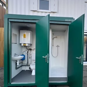 Cabina bagno e doccia allacciata alla rete da 8x5 piedi con vani separati