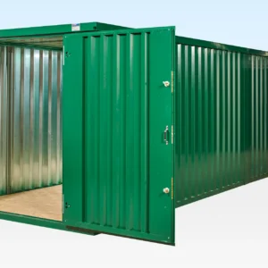 Bundle di container pieghevoli collegati testa a testa 8m x 2,1m (verniciato a polvere)