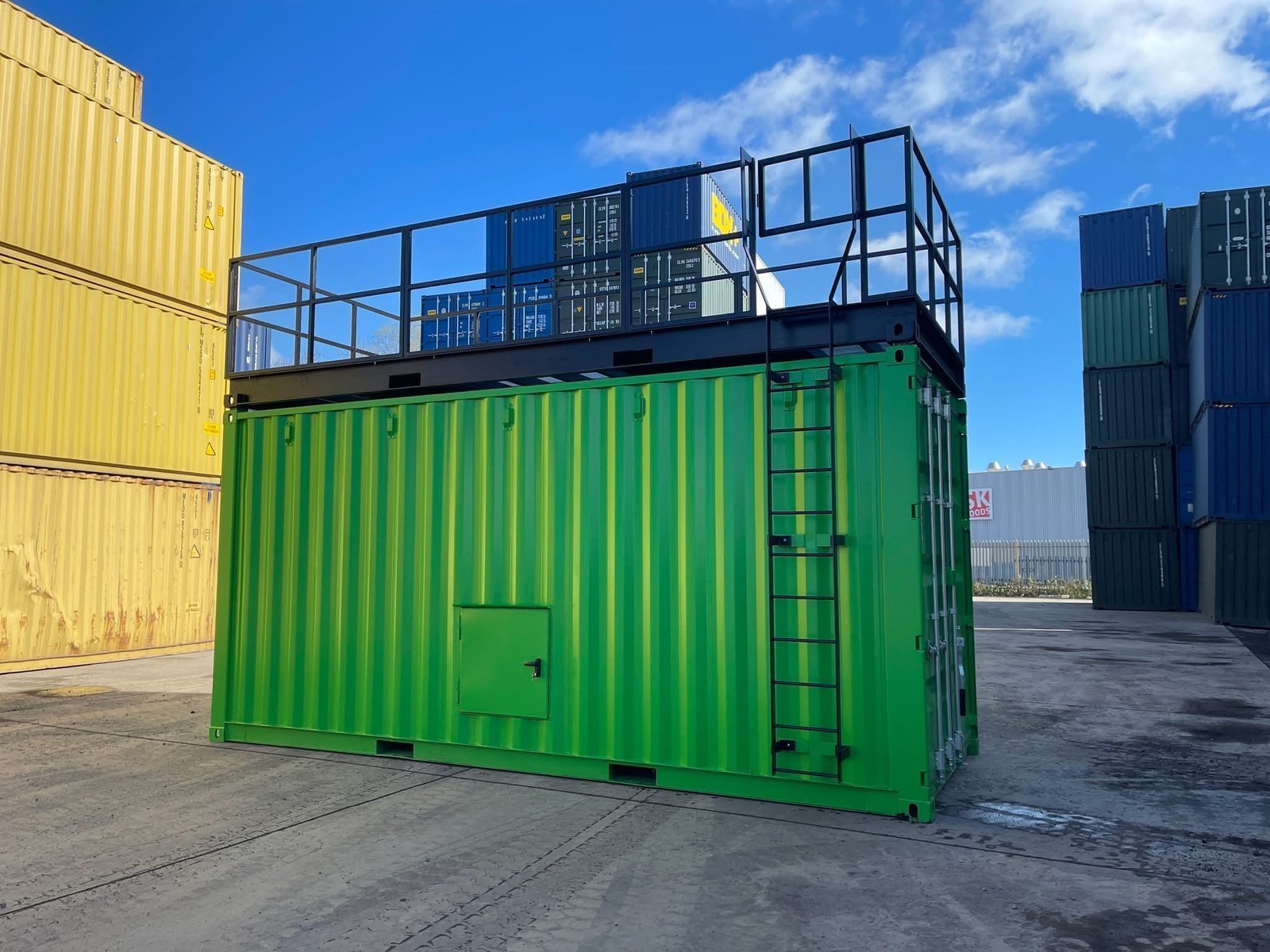 Container per addestramento in spazi confinati da 20 piedi - unita formativa personalizzabile