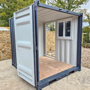 Container da 8 piedi - box sicuro, deposito attrezzi, laboratorio o ufficio