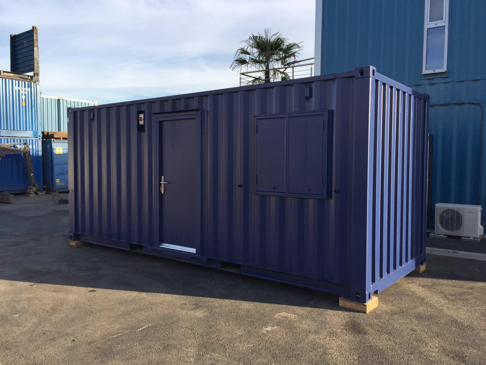 Container ufficio portatile da cantiere 20x8 piedi