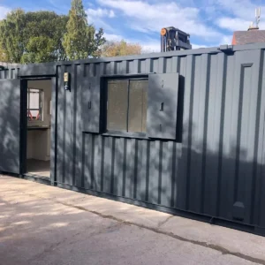 Container antivandalismo ufficio/mensa/bagno 20x8 piedi