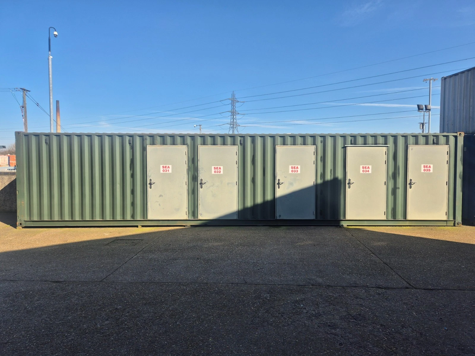 Container self-storage one-trip da 40 piedi