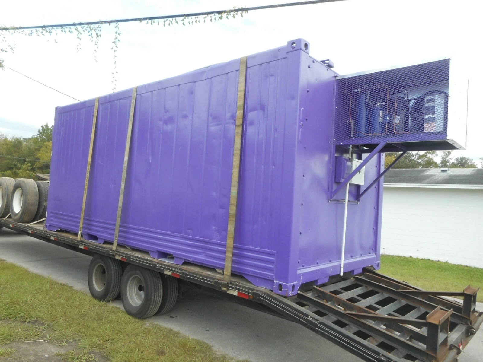 Container mobile per stoccaggio a freddo da 20 piedi - modello frigo/congelatore
