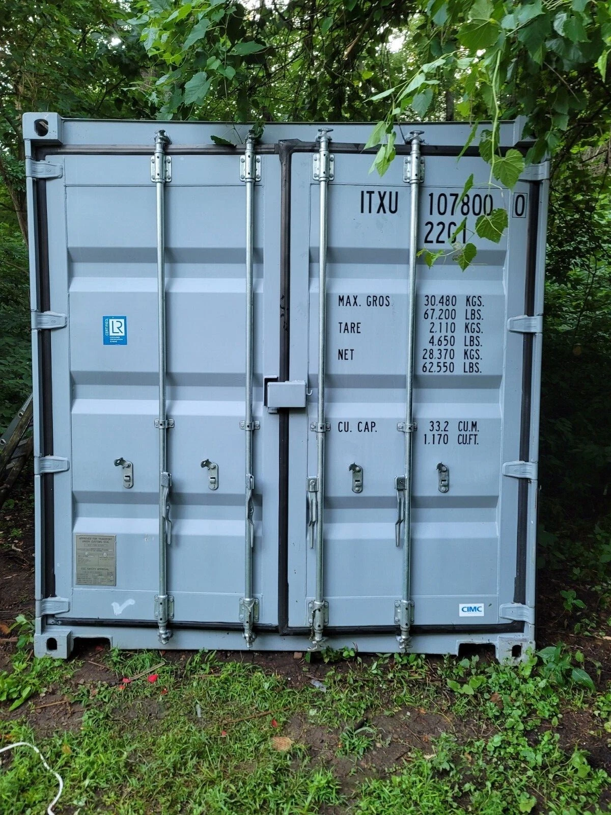 Container in acciaio/stoccaggio da 20 piedi