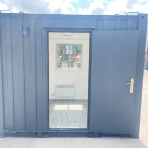 Piccolo container ufficio 10x8 piedi, alta sicurezza