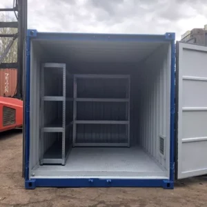 Container con bacino di contenimento da 10 piedi