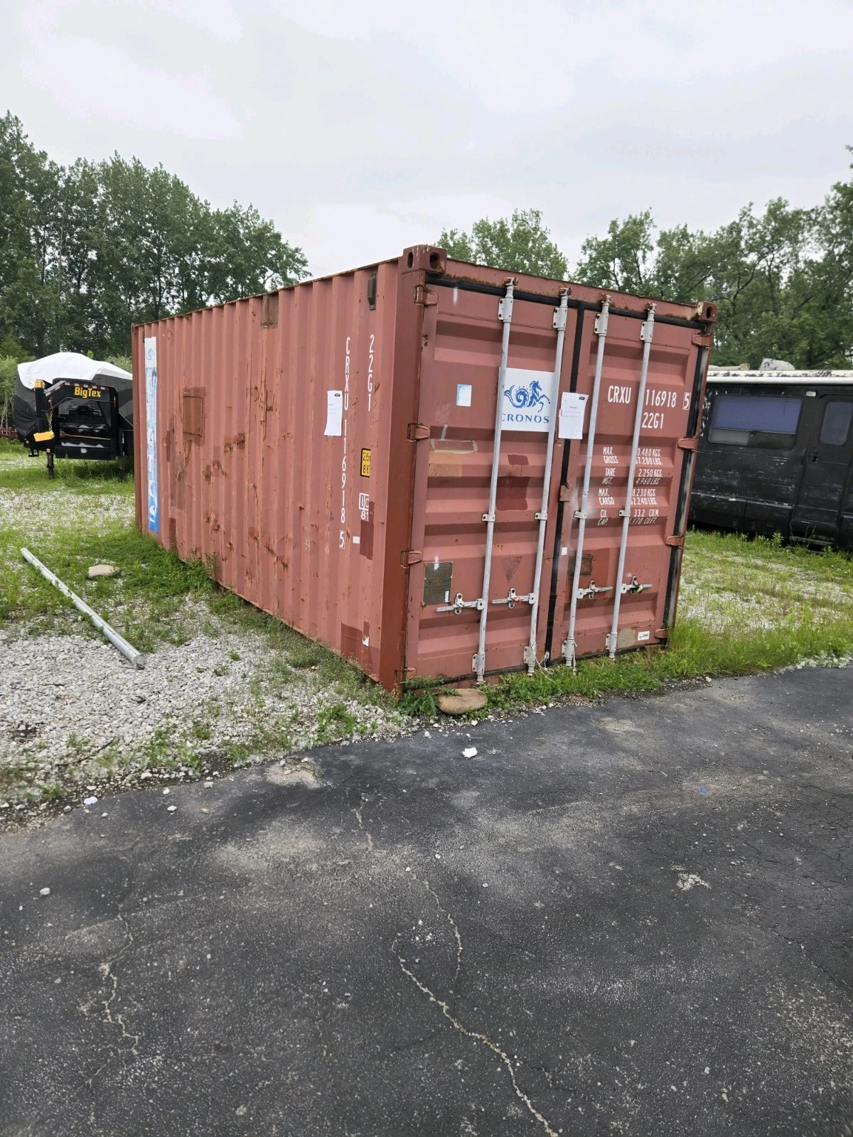 Container di stoccaggio da 20 piedi - durevoli ed economici